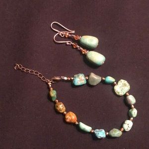 Silpada Bracelet and Earrings